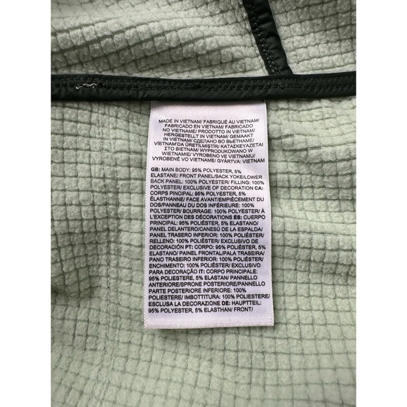 Womens Jacket The North Face Green Full Zip Outdoor, Size L - Picture 5 of 9